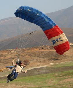 Photo of Experienced Sky Diver.